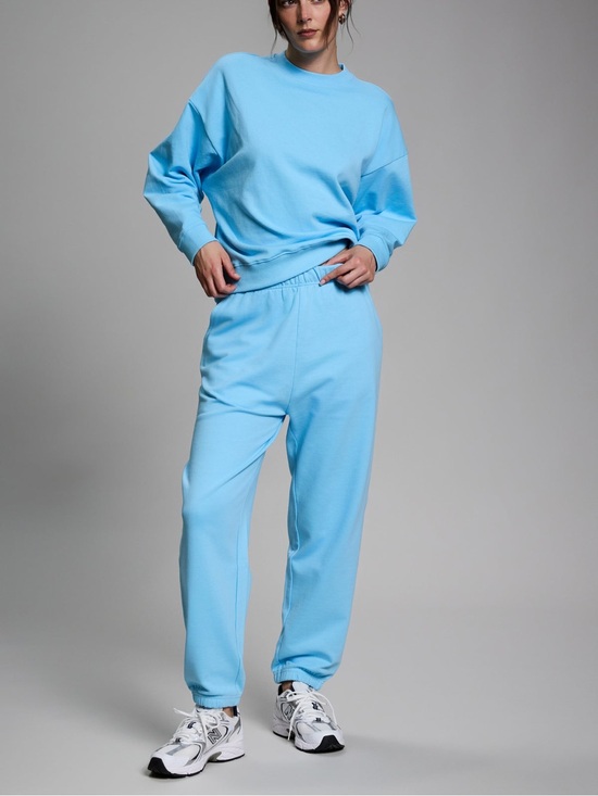 Year of Ours Pants - Year of Ours YOS x FFF Sky Blue Oversized Cotton Jogger Sweatpants M/L Lounge
